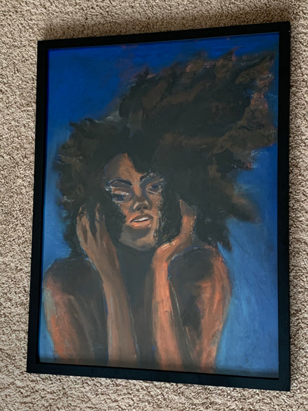 Untitled Woman in the Wind